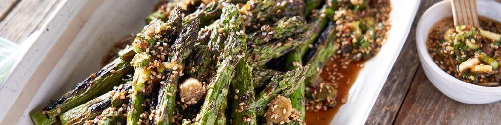 Ginger Soy Sauteed Asparagus