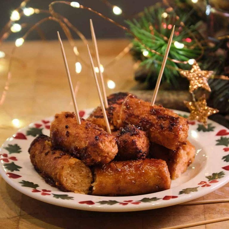 Ginger and Soy Pickled Sausages