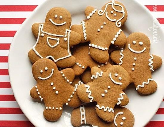Gingerbread Spice Fat-Free Cookies