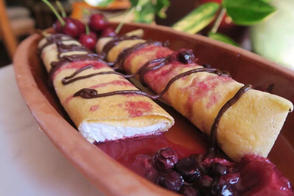 Gluten-Free Almond Flour Blintzes