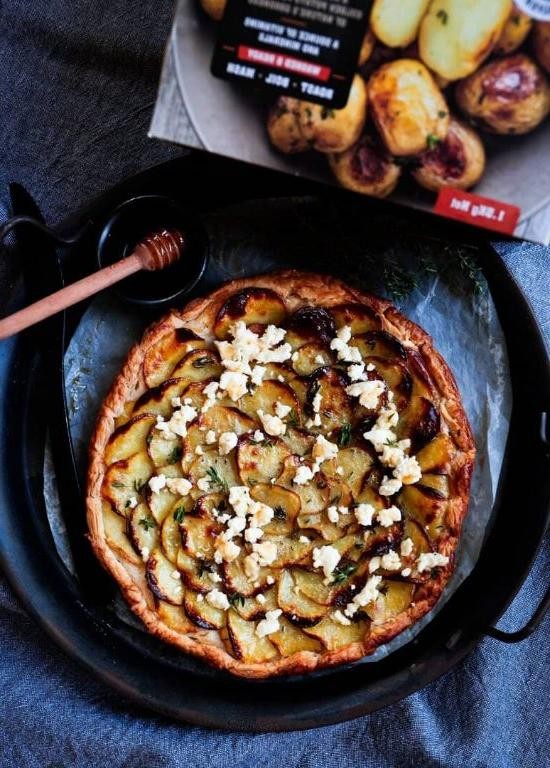Golden Potato and Thyme Galette