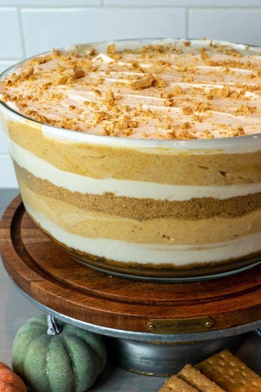 Graham Cracker Pumpkin Trifle