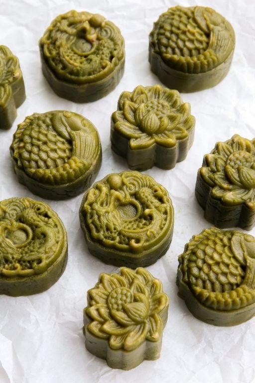 Green Tea Matcha Moon Cake