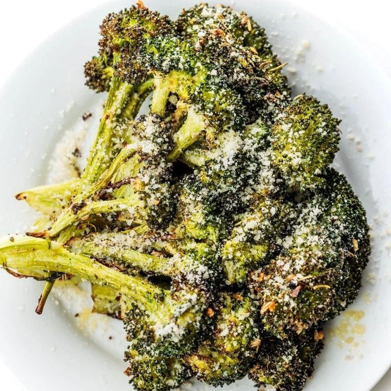 Grilled Broccoli with Italian Herbs