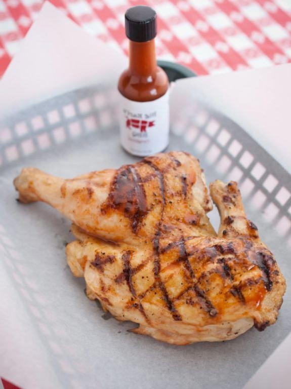 Grilled Chicken with Prickly Pear Sauce