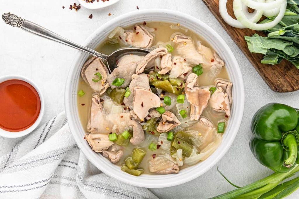 Grilled Hog Maw with Garlic Herbs