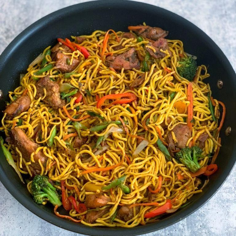 Guyana Style Chow Mein