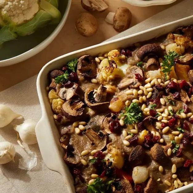 Harvest Vegetable and Lentil Casserole