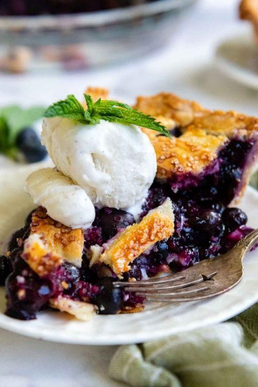 Hassle-Free Blueberry Pie
