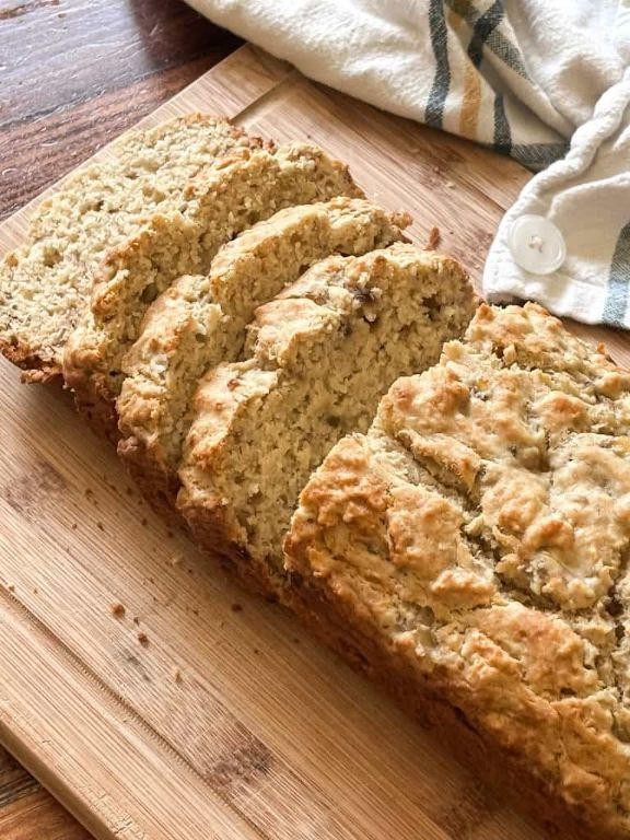 Hearty Fresh Milled Flour Banana Bread
