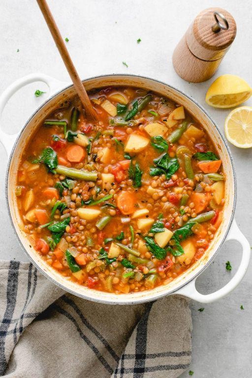 Hearty Lentil and Vegetable Soup