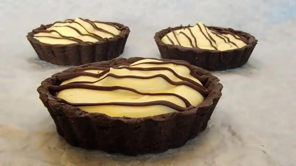 Heavenly Banana Chocolate Tart