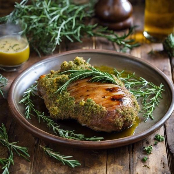 Herb-Crusted Wild Rabbit Cutlets
