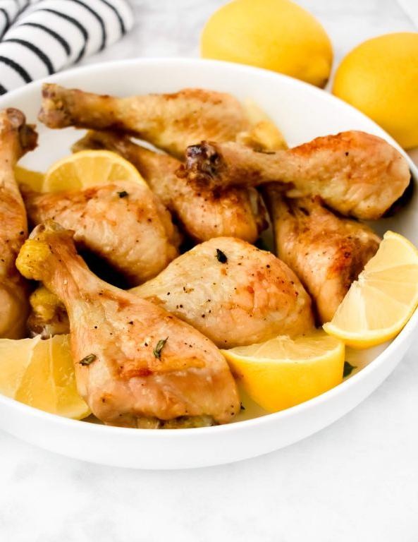Herb-Infused Lemon Baked Chicken Drumsticks