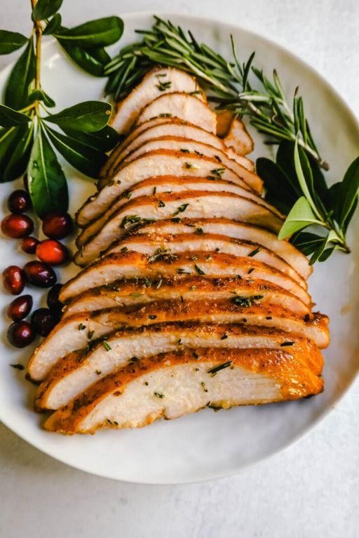 Herb-Infused Smoked Turkey Breast