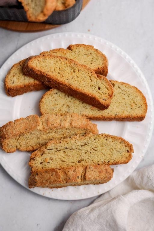 Herbed Biscotti from Stale Bread
