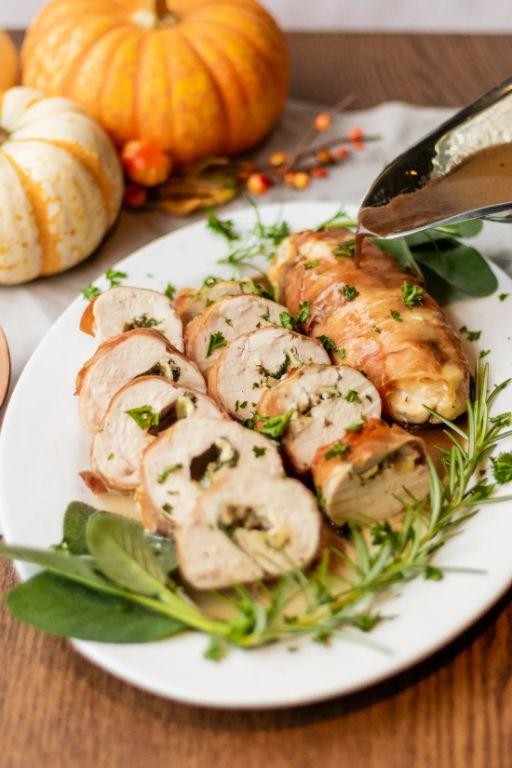 Herbed Brie-Stuffed Chicken