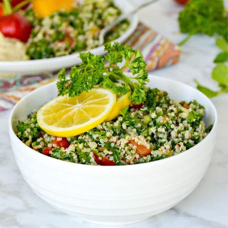 Herbed Quinoa Greek Tabbouleh