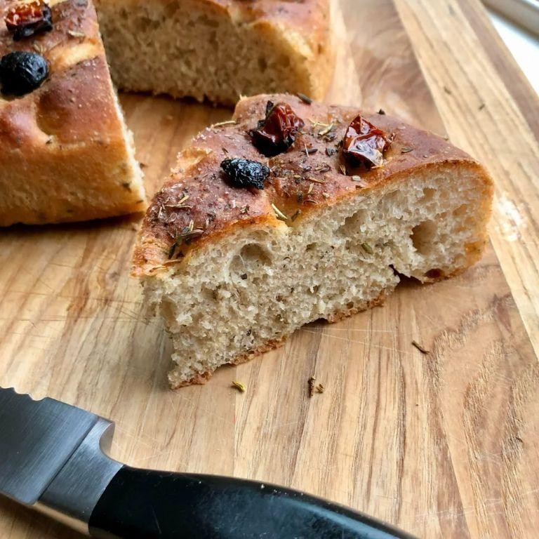 Herbed Whole Wheat Focaccia