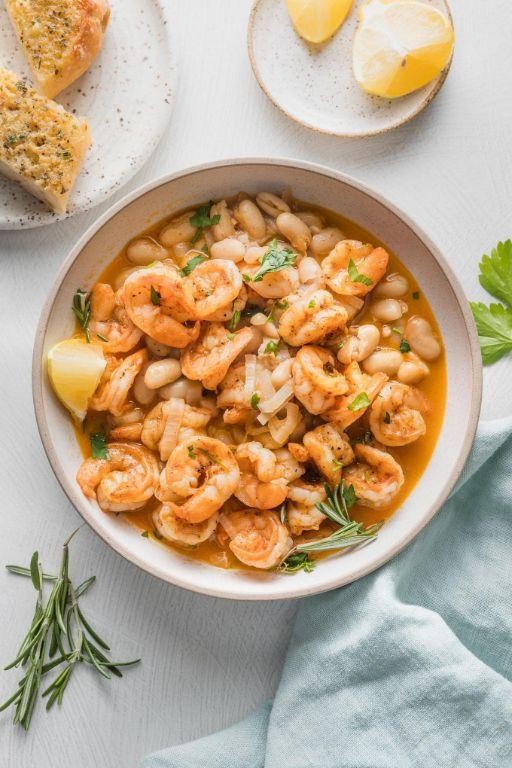 Herb-infused Shrimp Stew