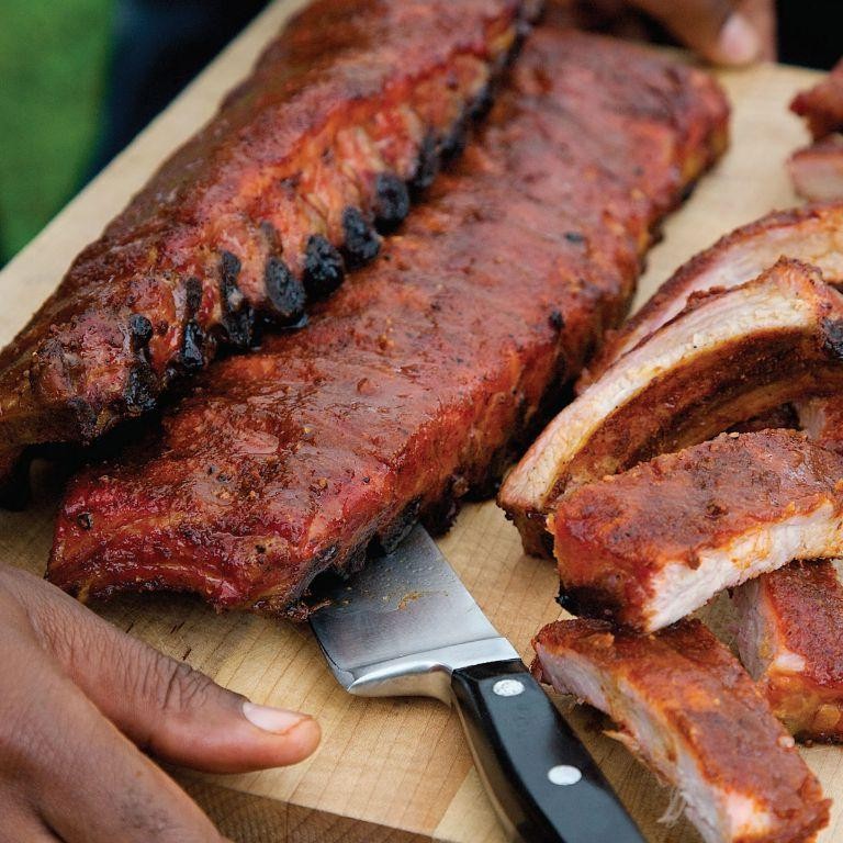 Hickory Smoked Grilled Ribs