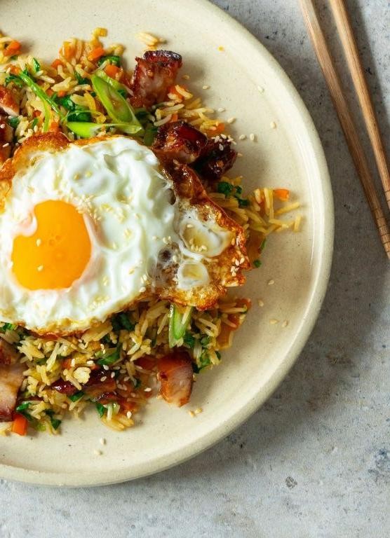 Hoisin Pork and Egg Fried Rice