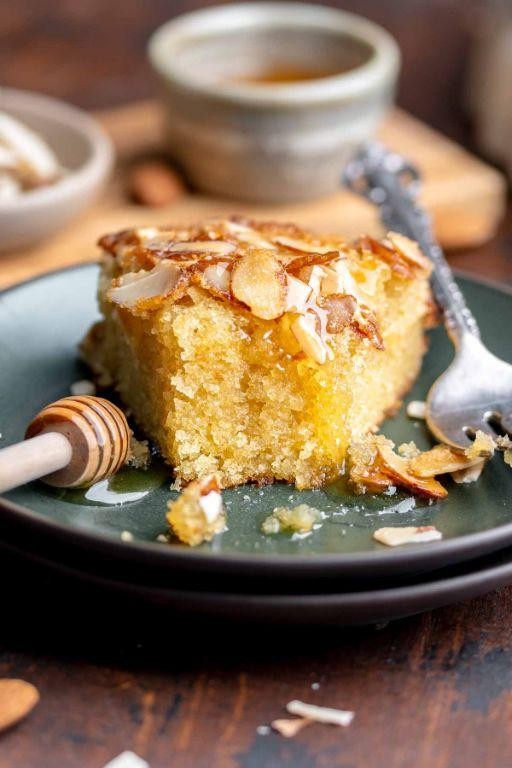 Honey Almond Teacake