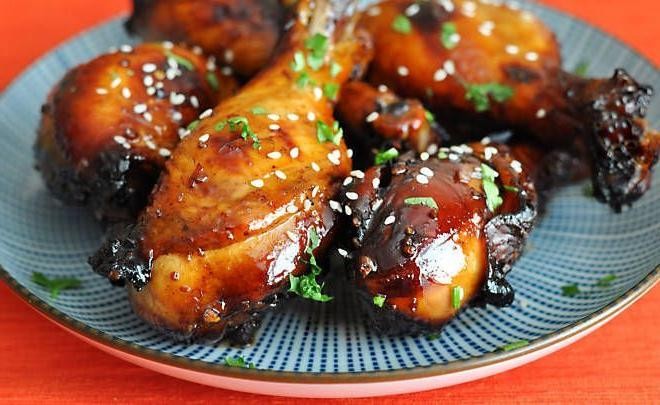 Honey Balsamic Marinated Chicken Drumsticks