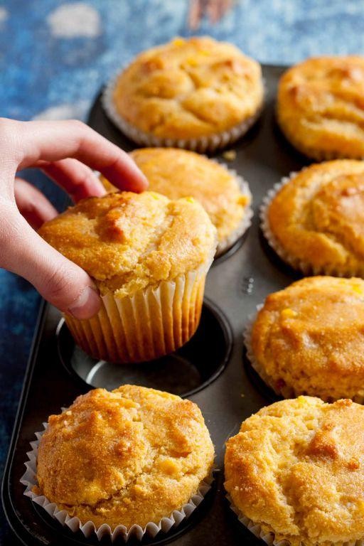 Honey Cornmeal Morning Muffins