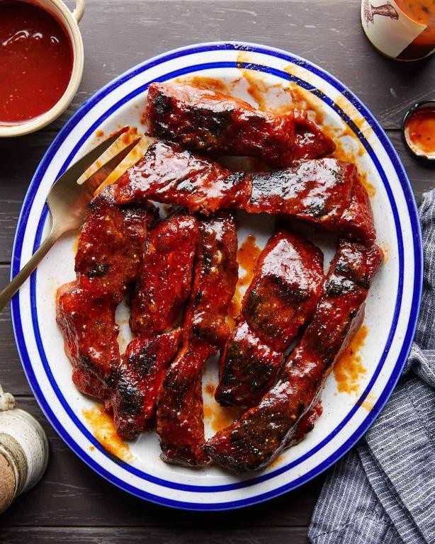 Honey Garlic Boneless Country Style Pork Ribs