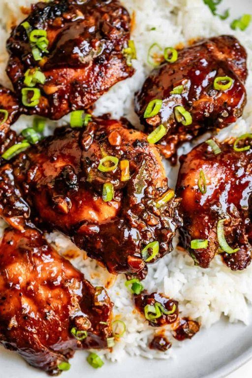 Honey Garlic Chicken Thighs