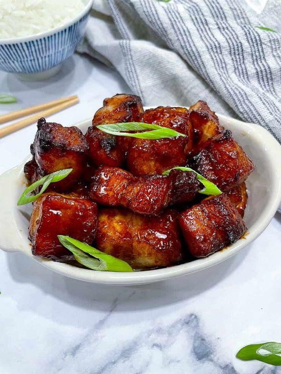 Honey Glazed BBQ Chinese Pork Belly