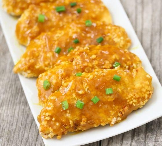 Honey Mustard Glazed Chicken Tenders