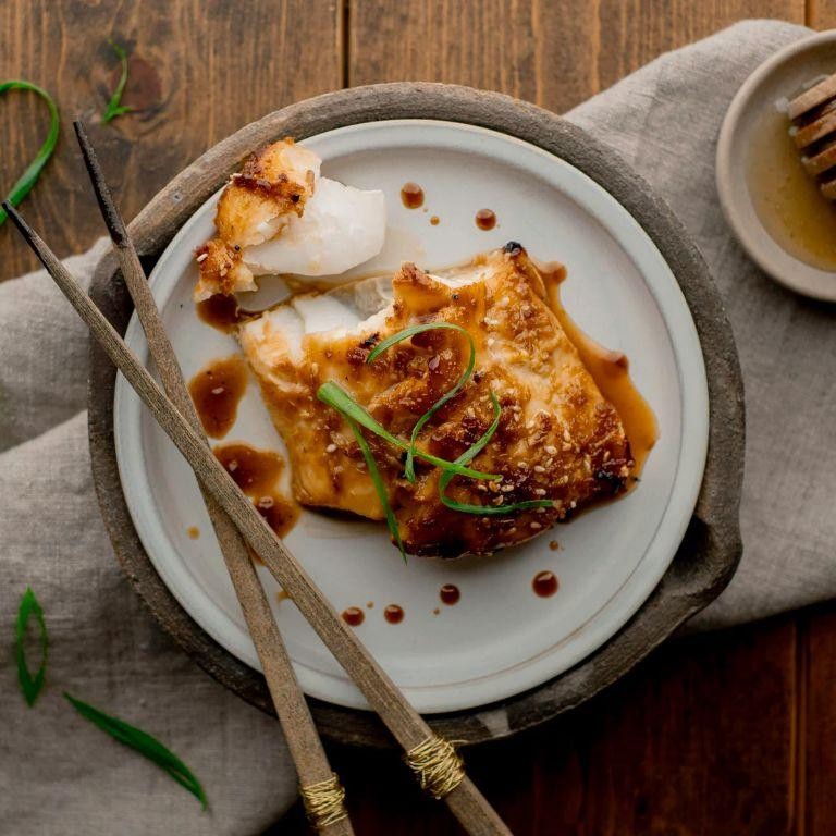 Honey Soy Glazed Frozen Cod
