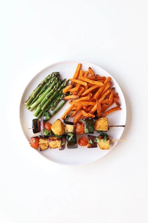 Honey Soy Glazed Tofu Skewers