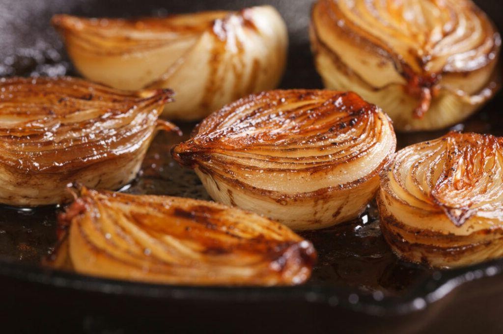 Honey-Balsamic Glazed Grilled Onions