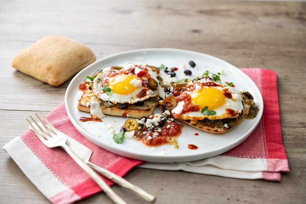 Huevos Rancheros on a Toast