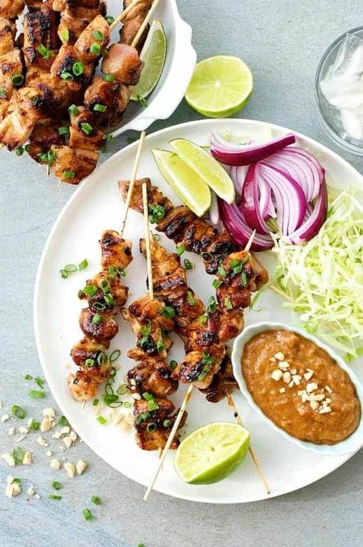 Indonesian Satay Skewers