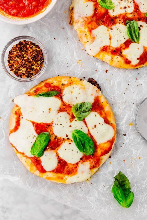 Instant Pita Bread Pizzas