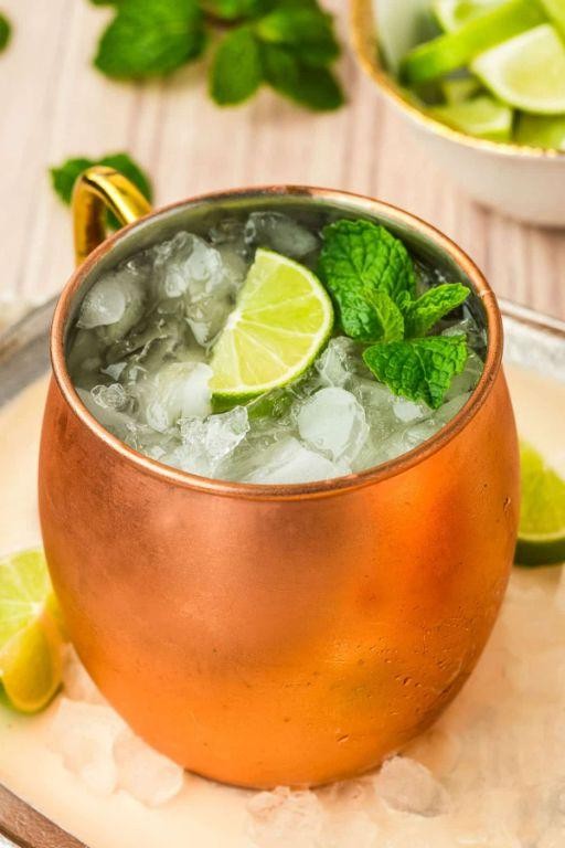Irish Mule with Mint