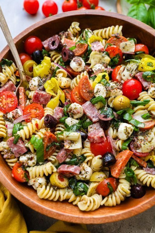 Italian Antipasto Orzo Salad