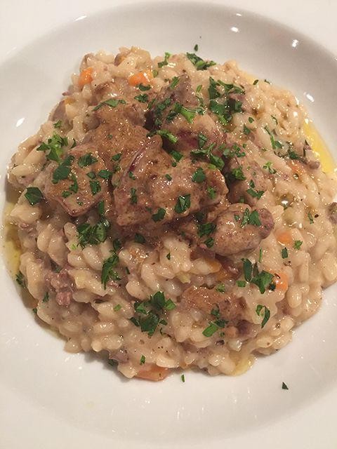 Italian Chicken Liver Risotto