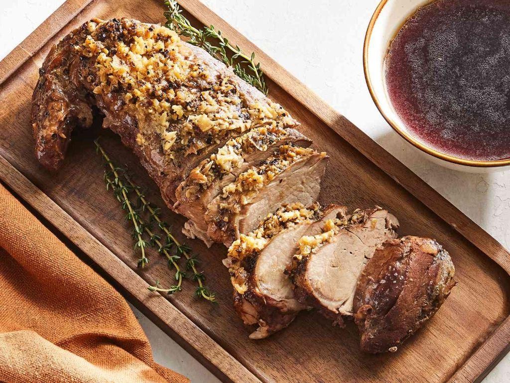 Italian Herb Slow Cooker Pork Tenderloin