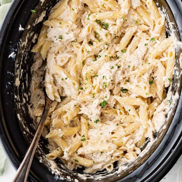 Italian Shredded Chicken Pasta