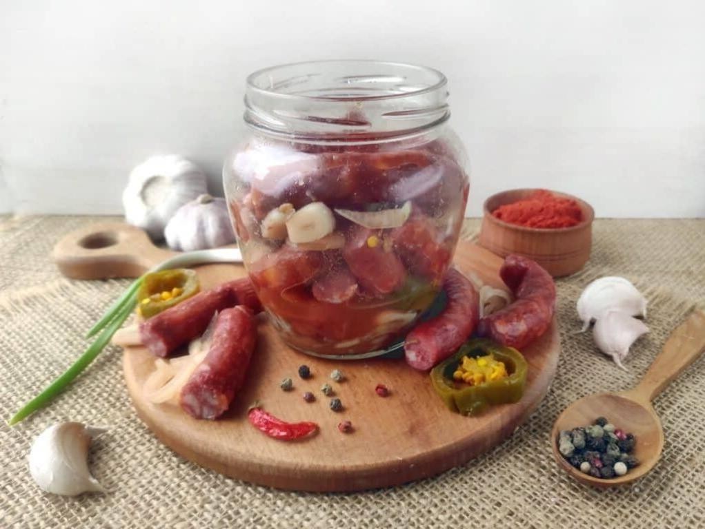 Jalapeño Pickled Sausages