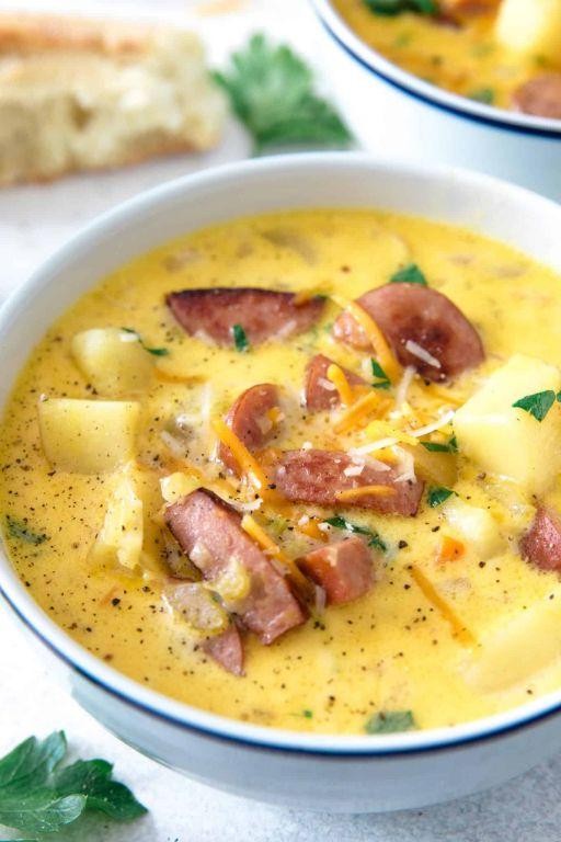 Kielbasa and Potato Soup