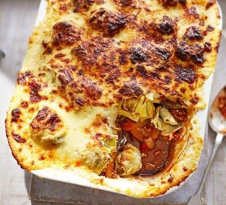 Lamb and Artichoke Moussaka