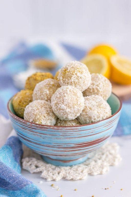 Lemon Coconut Energy Bites