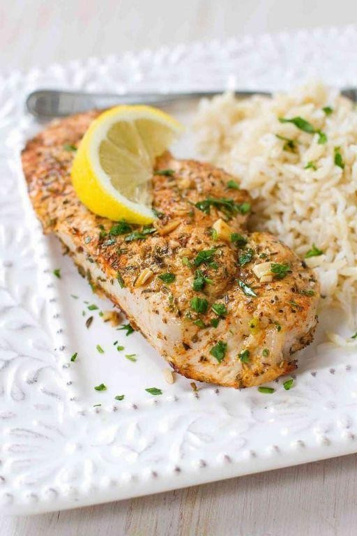Lemon Herb Marinated Boneless Pork Chops