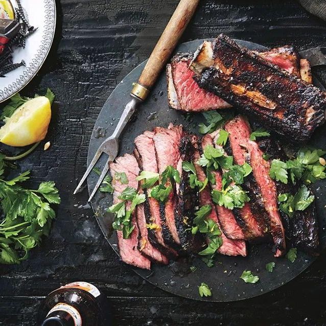 Lemon Pepper Grilled Beef Ribs